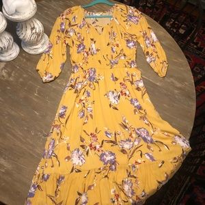 Orange Creek maxi dress